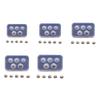 Silicone Mold Creating Miniature Cream Beads Suitable for Jewelry Making Small Craft Projects Featuring Reusable Design