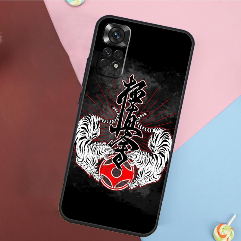Oyama Kyokushin Karate Cover For Xiaomi Redmi Note 14 13 12 9 10 11 Pro 9S 10S 11S 12S Redmi 14C 10C 12C 13C Case