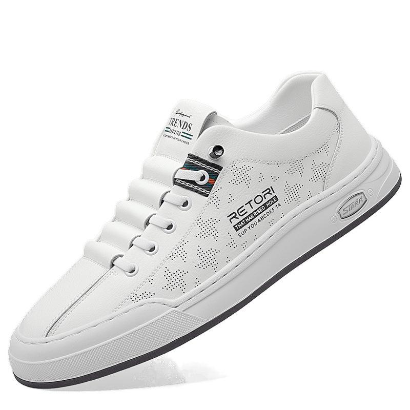 New men's little white shoes summer comfortable casual shoes men's business breathable board shoes trendy versatile men's shoes
