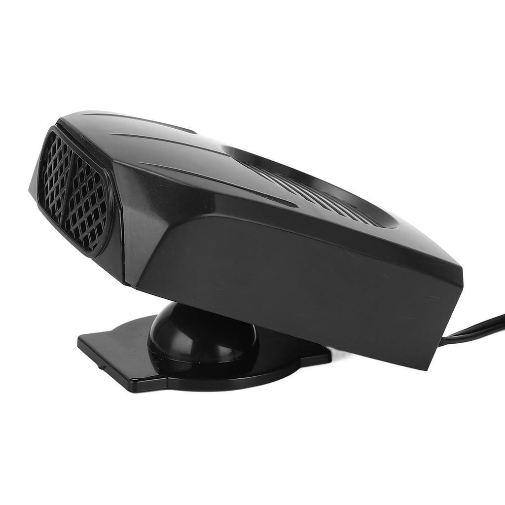 12V Auto Car Heater Defroster Windshield Defogger Automobile Windscreen Heater Black