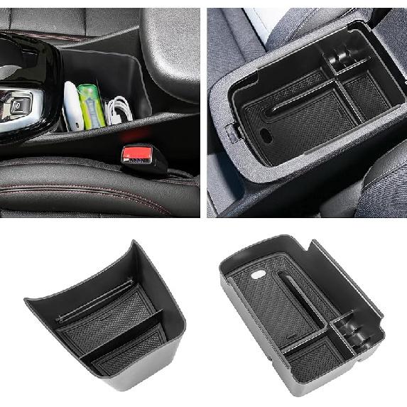 Center Console Organizer Compatible with 2024 2025 2026 Chevy Trax Armrest Storage Box and Center Console Middle Storage Tray Insert Secondary