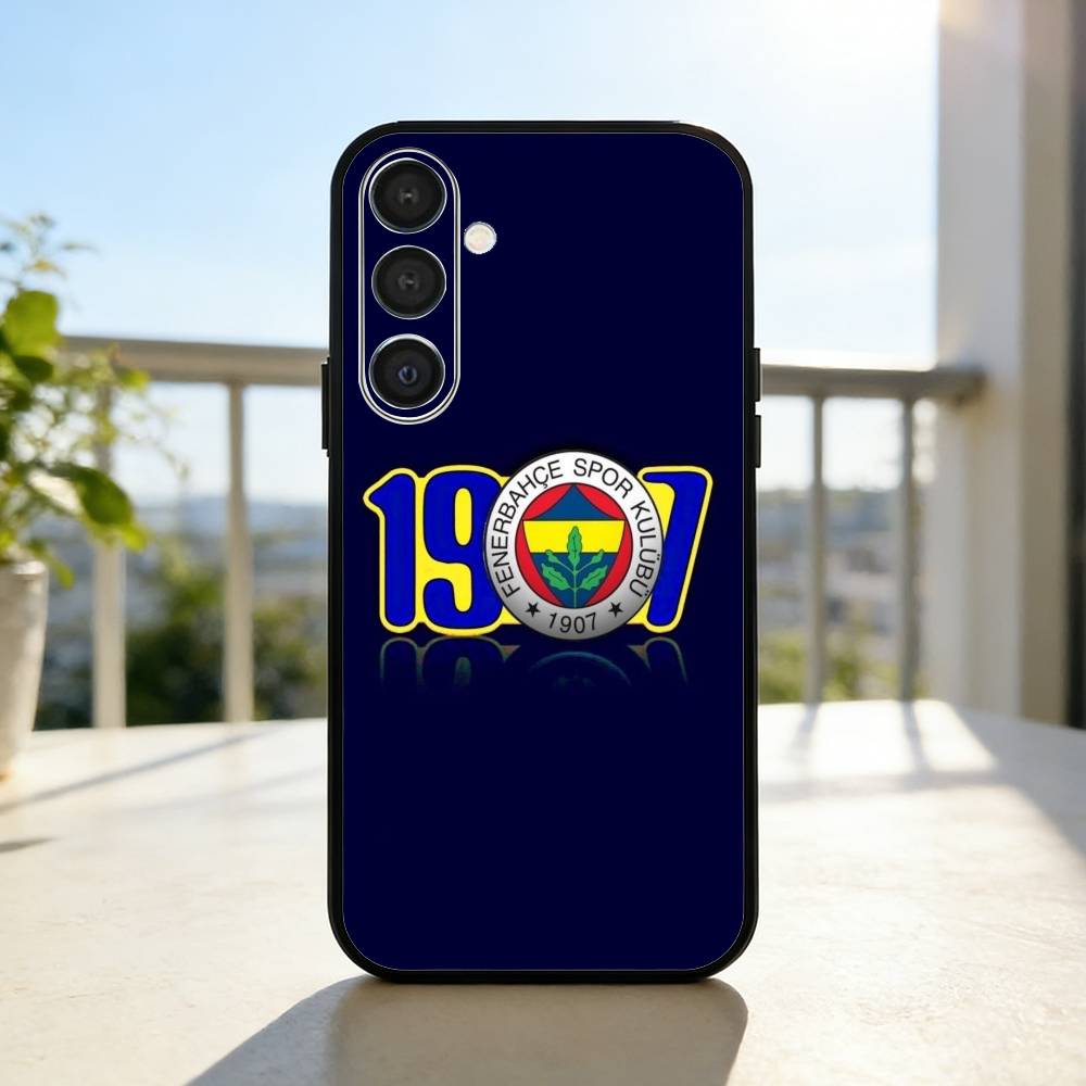 Türkei Fenerbahce-E Handyhülle Für Samsung A73,72,71,53,52,51,22,91,80, Weiche Schwarze Hülle