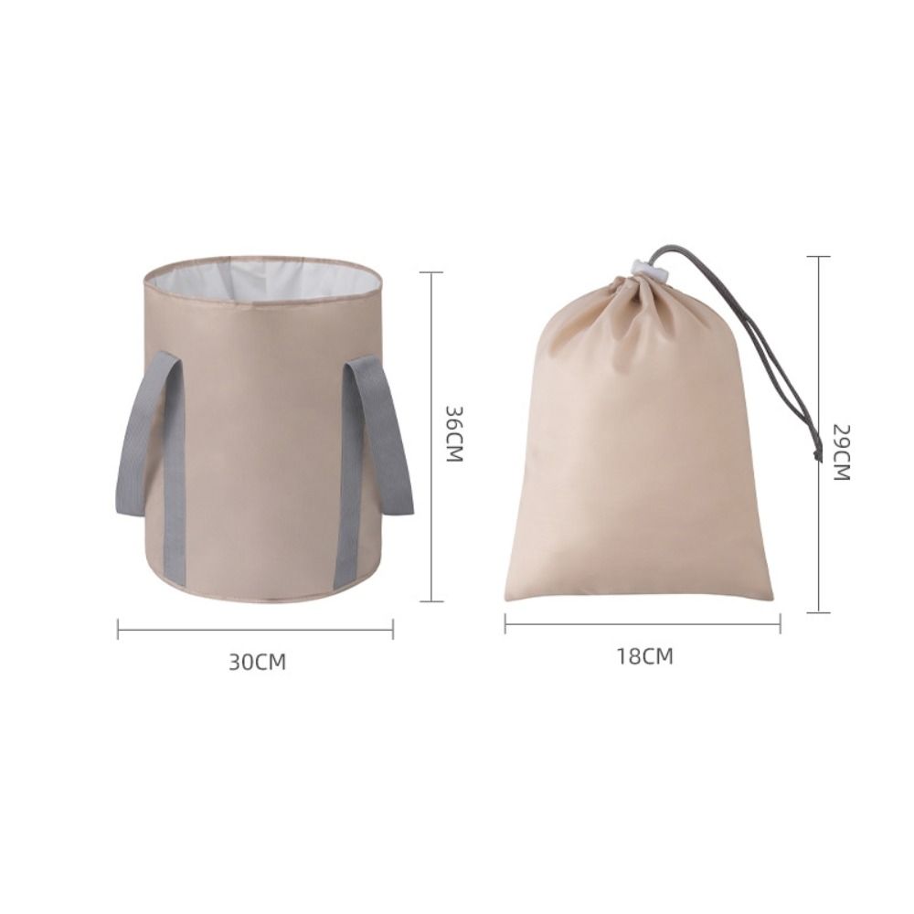 Baie de picioare portabilă albastră, bazin mare impermeabil pentru înmuierea picioarelor, găleată cu mânere, pliabilă, geantă pentru cadă de picioare, dormitor