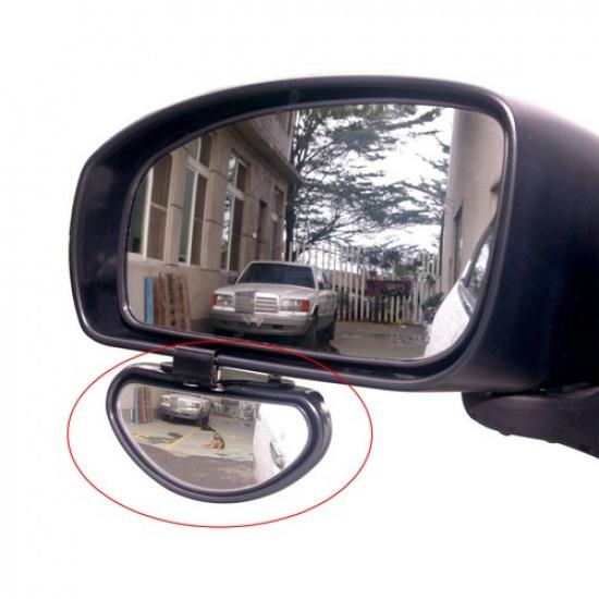 1pc Car Safety Side Blindspot Blind Spot Mirror Wide Angle View Mirror Universal