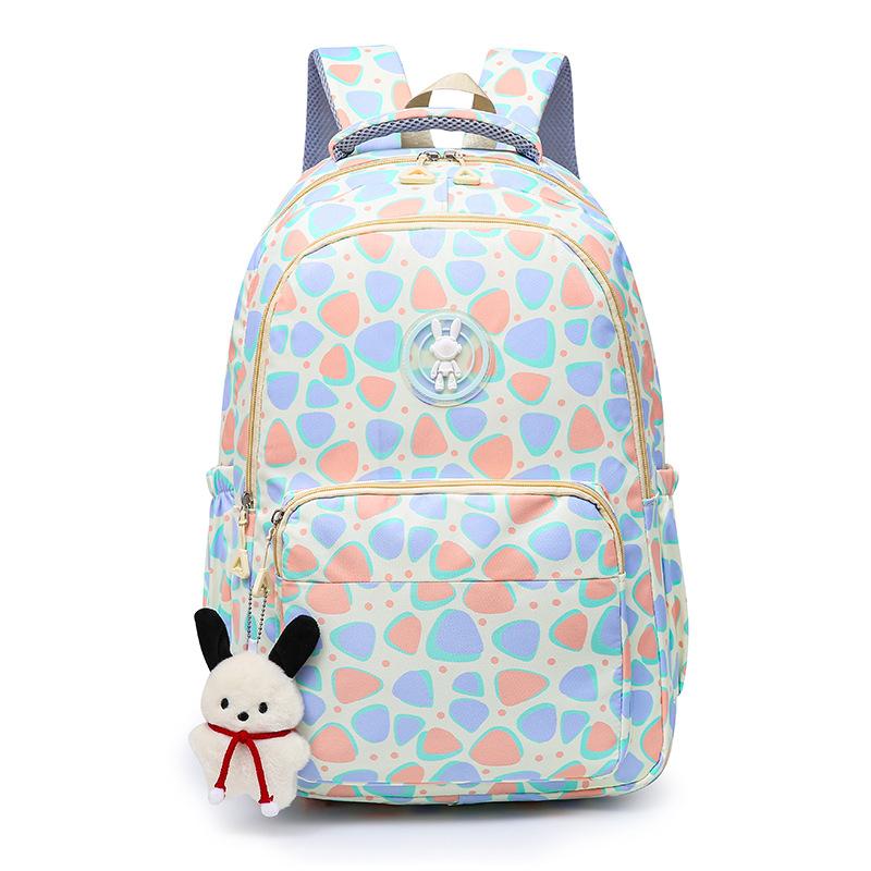 Student School Bag Print Large Capacity Backpack for Women