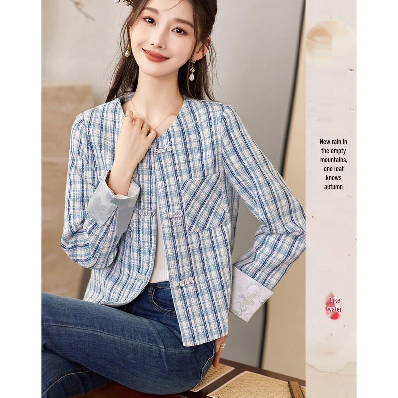 

Women s Elegant Long-Sleeve Short Jacket L