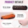 USB Charging Electric Comb 3rd Gear Hair Straightener Brush New Hair Straightener  Daily Styling