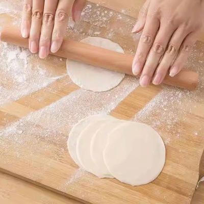 Solid Wood Beech Rolling Pins Dumpling Skin Special Pressing Stick Rolling Pin Household Bakeware Lengthening Face Stick Machine
