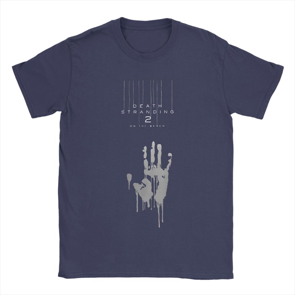 T-shirt Nuova Serie Death Stranding Unisex T-shirt in Puro Cotone Girocollo T-shirt Videogioco Manica Corta Abbigliamento Oversize