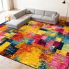 Multicolour Abstract Carpet Living Room Sofa Area Easy Clean Rugs Non-slip Bedroom Decoration Cloakroom Floor Mat Izable