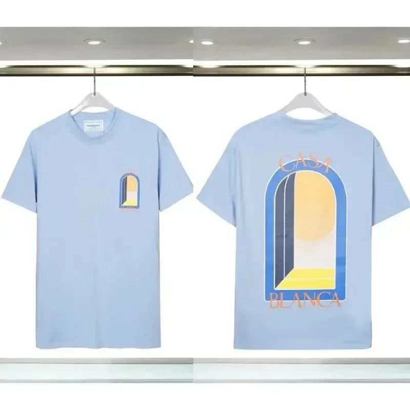 Tricouri imprimate de înaltă calitate pentru unisex și femei, cămăși cu mânecă scurtă din bumbac 100%, tricouri grafice supradimensionate cu gât rotund