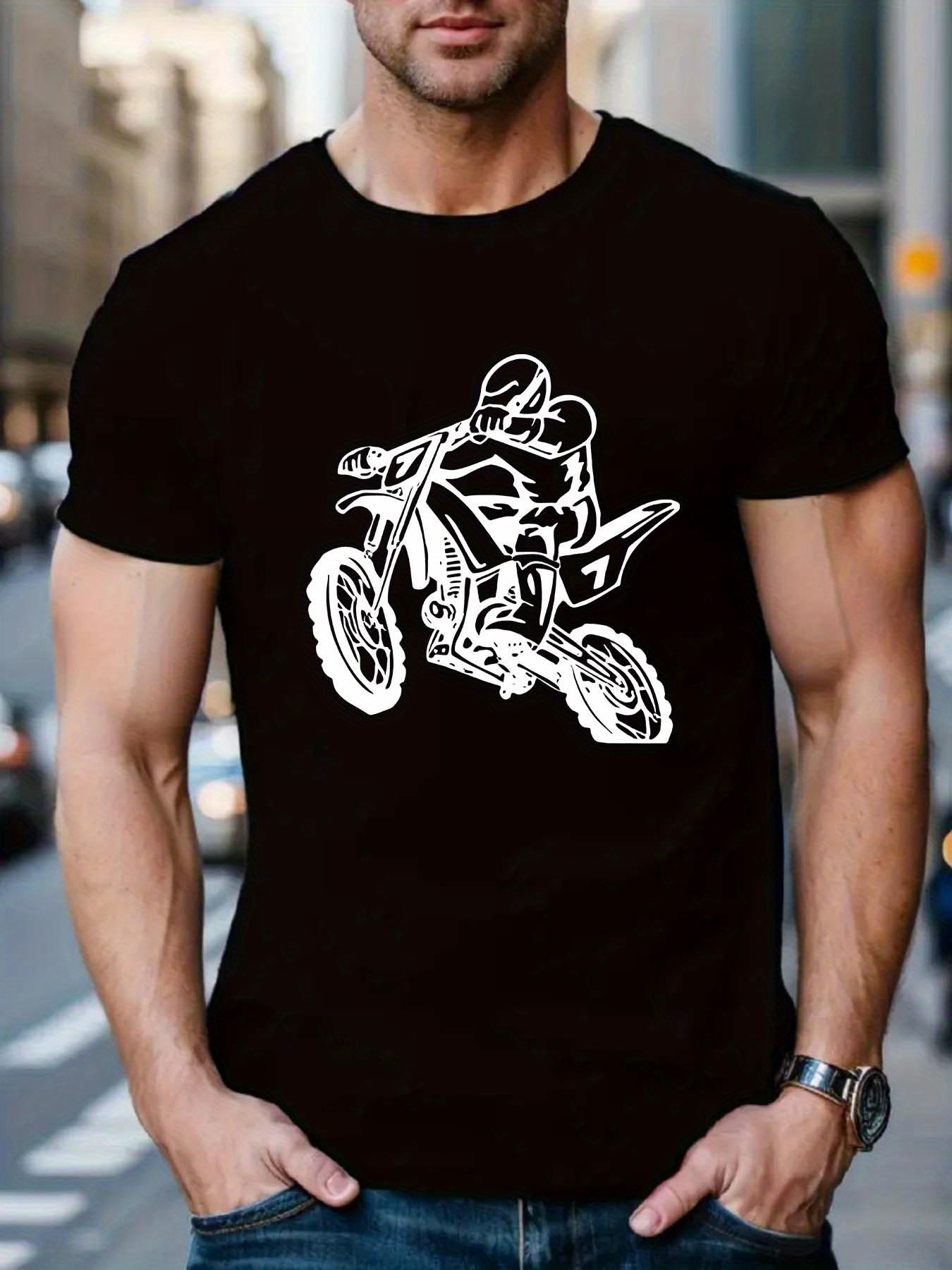Casual Athletic T-shirt - Breathable Polyester S