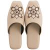 Senko Mina Beige 26cm M+home Slippers, Approx.