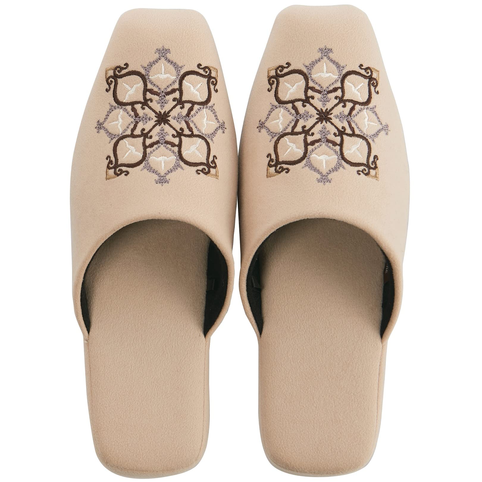 

Тапочки Senko Mina Beige 26 см M+home, Прибл. бежевый