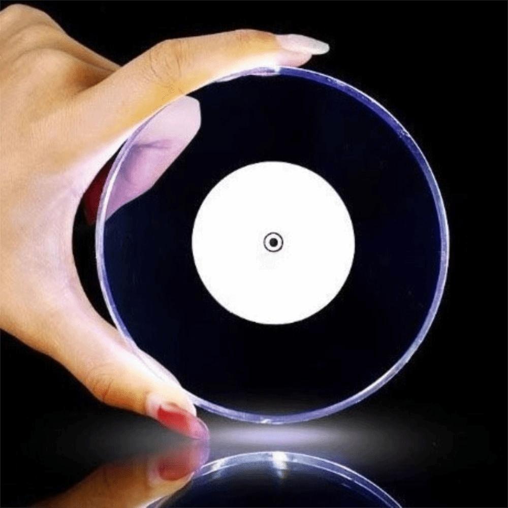 Super Thin LED Cup Coaster Colorful Cocktail Coaster Light Emitting Drink Coaster Stall Light