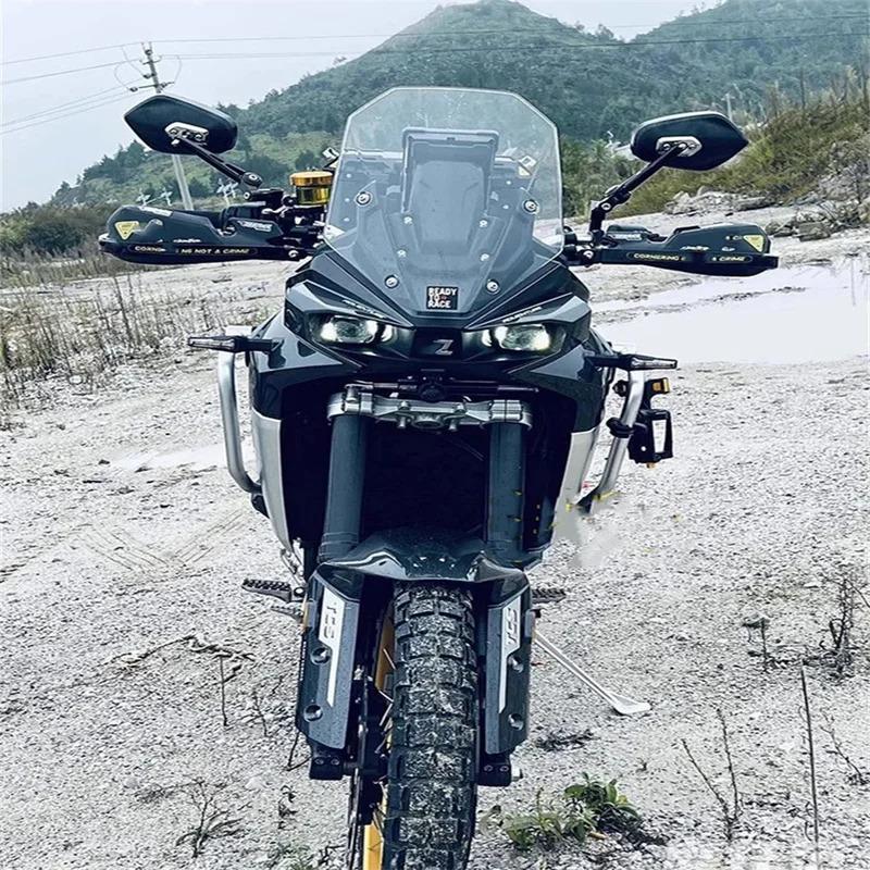 modification anti fall handguard motorcycle travel handlebar windshield and bow protection accessories FOR KOVE 800X 500X 525X
