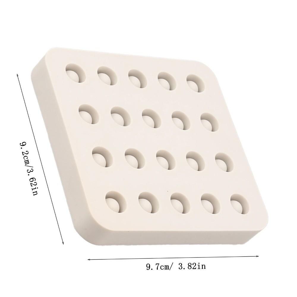 Silicone Bee Cell Cup Mold 4-Row Queen Bee Rearing Mold Silicone Mold Beekeeping Supplies