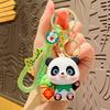 Harvest Silicone Charming Panda Keychain Adorable Bag Ornaments