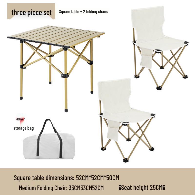 Portable Outdoor Folding Chair with Backrest for Camping and Art Sketching