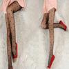 1Pc Sexy Women Pantyhose Summer Heart Polka Dot Print Tights Stockings Footed  Sheer Leggings Hosiery Clubwear