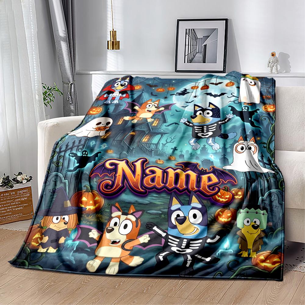Christmas Friends Personalized Name Blanket Gift Personalized Blanket Comfortable Suitable for Couch Home Decor Livingroom Nap for All Occasions