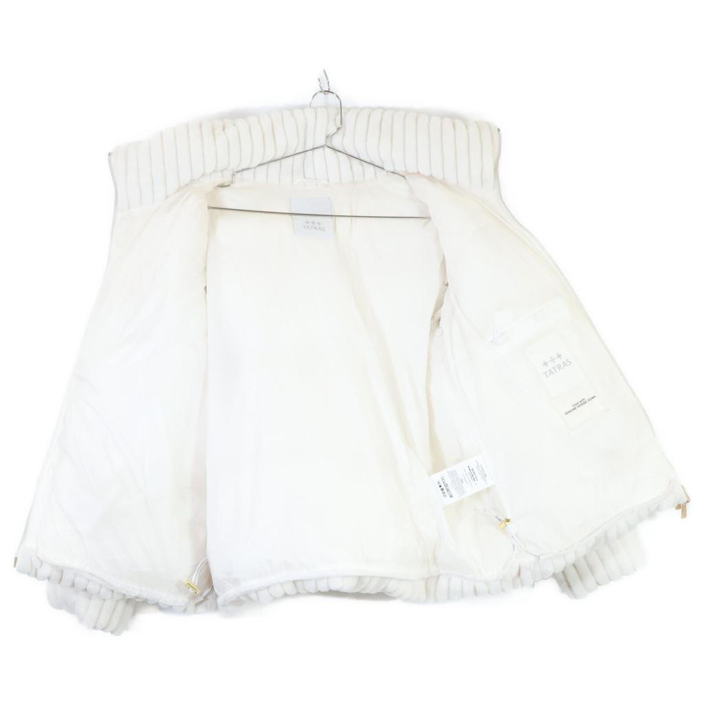 TATRAS Domestic Regular LTAT24A4050 24 Years Pearl Collection FINA Fina Eco Fur Down Jacket 01 whiteUsed