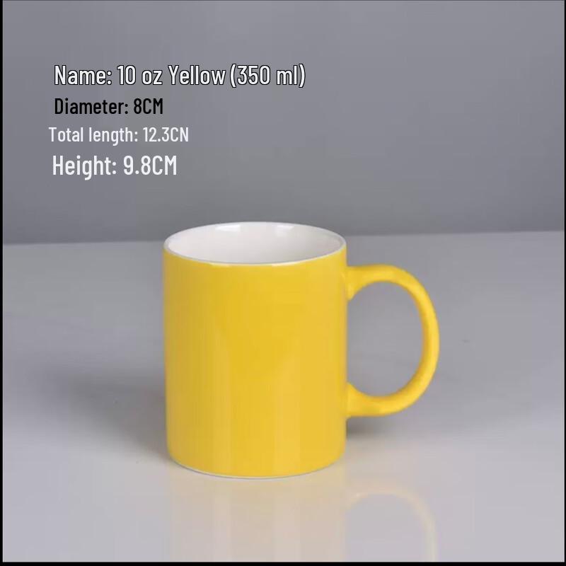 Креативная керамическая кружка с ручкой и крышкой