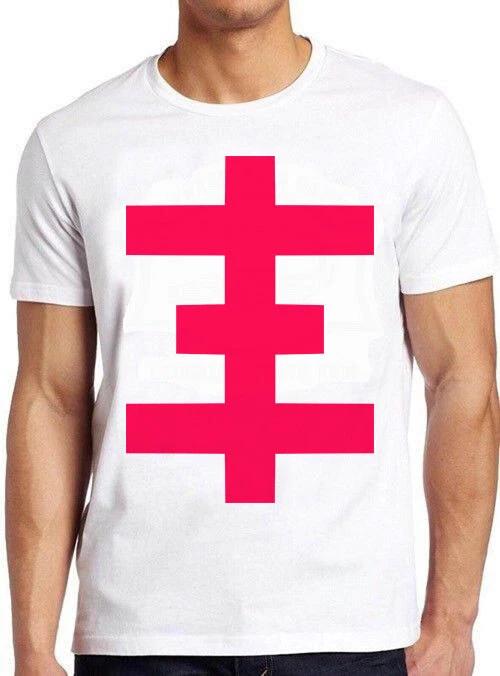 Psychic TV Cross Funny Art Drawing Punk Rock Retro Cool Gift Tee T Shirt 5003 XS
