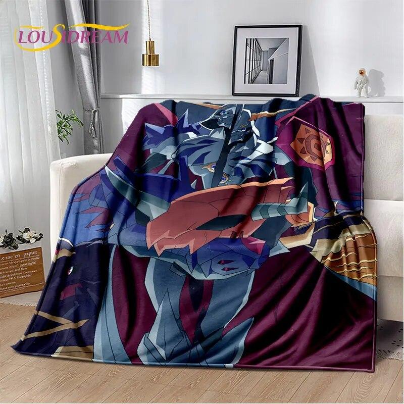 Cartoon Digimon Adventure Area Rug Large,Carpet Rug for Living Room Bedroom Sofa Doormat Decoration, Non-slip Floor Mat Cover 3D