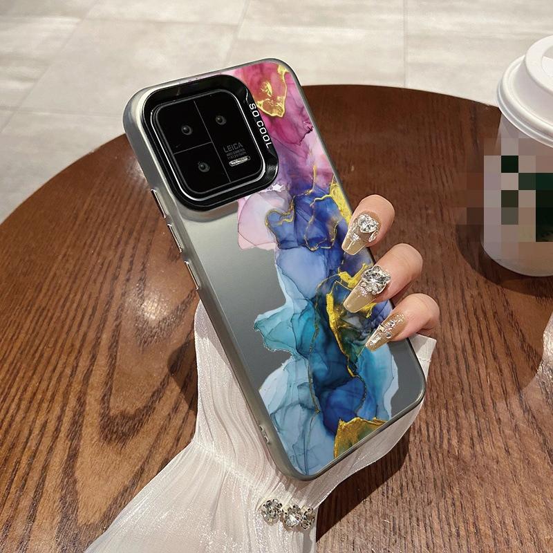 

Чохол з мармурового каменю для iPhone 16 Samsung A55 A35 A34 S24 FE Xiaomi Redmi Note 13 Pro 14C Huawei Honor Протиударний бампер для телефону Захист від подряпин Повний захист Honor X7b