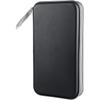CD Case, DVD Case Holder 96 Capacity Hard Plastic CD DVD Disc Cases Storage Binder Wallet For Car Home Office Travel (Black)