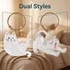 Handmade Cat Hair Storage Box Animal Shaped Cat Hair Storage Container  Pet Necklace
