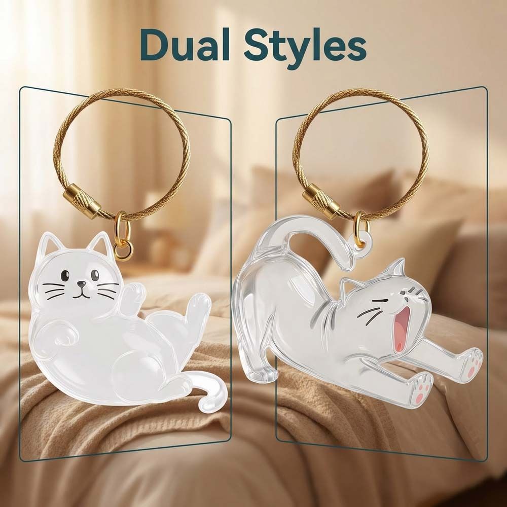 Handmade Cat Hair Storage Box Animal Shaped Cat Hair Storage Container Pet Necklace