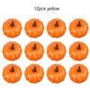 6/12pcs Simulated Pumpkin 5.5cm Plastic Halloween Family DIY Decoration for Parties and Festivals Mini Vegetable Model TMZ
