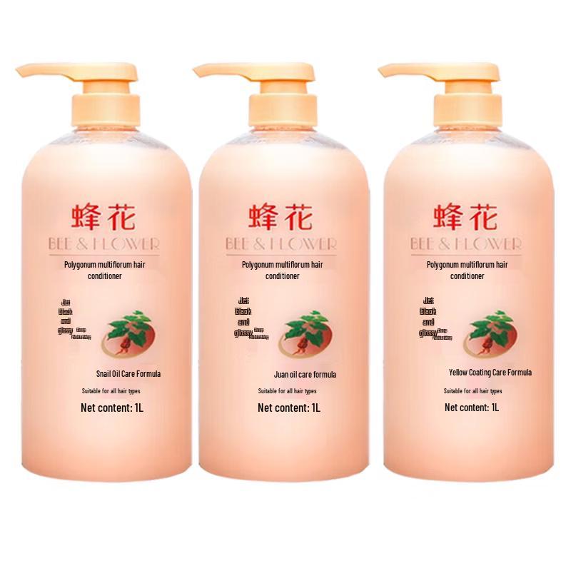 

Bee & Flower He Shou Wu Deep Moisturizing Hair Conditioner (3 x 1L)