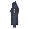 James and Nicholson Womens/Ladies Knitted Fleece Jacket