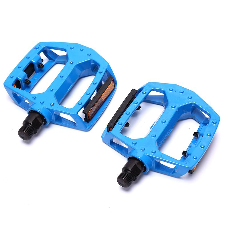 1Pair Bicycle Pedals Mountain Bicycle Aluminum Alloy Footrest Cycling Flat Pedals