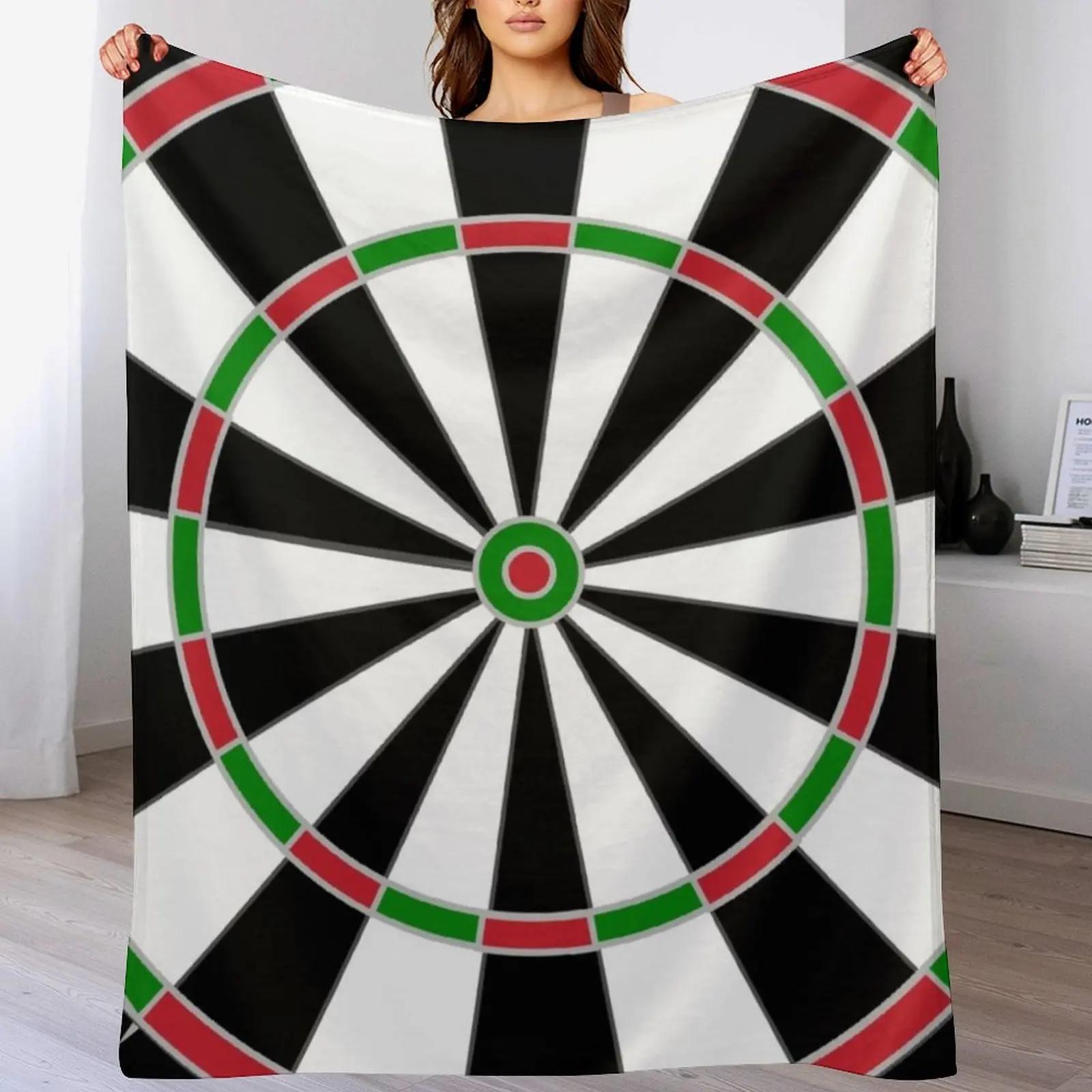 

Dart Board Throw Blanket Reusable Durable Soft Blanket for All Seasons 102x76cm(40x30in)