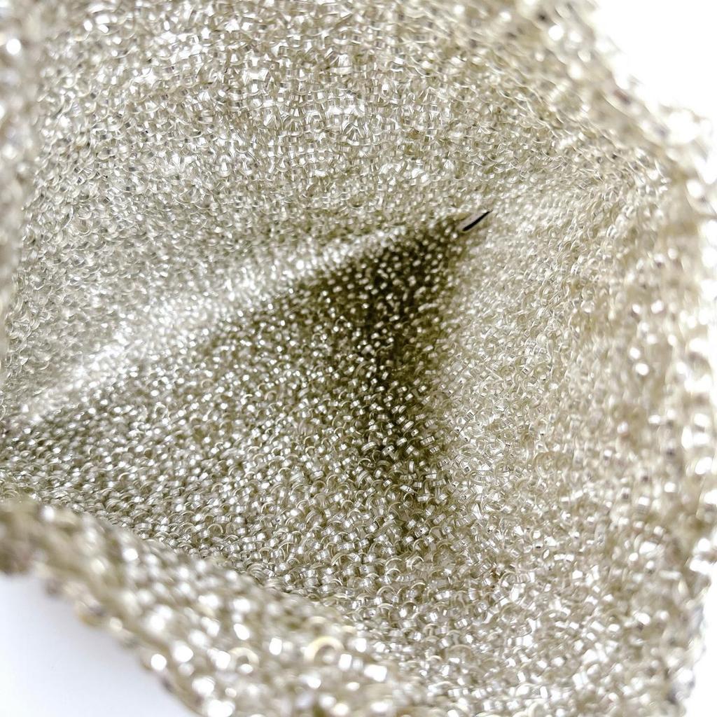 ANTEPRIMA party going out Handbag wire Silver Women Used