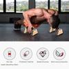 1 pár dřevěných push-up stojek, pár pro domácí cvičení, paralety, odolný stojan na kliky, cvičební pomůcka pro ruce
