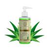 KHADI NATURAL Herbal Aloe Vera Gel 500 Ml With Dispenser Lightweight Non Sticky Daily Face And Body Hydrating Gel