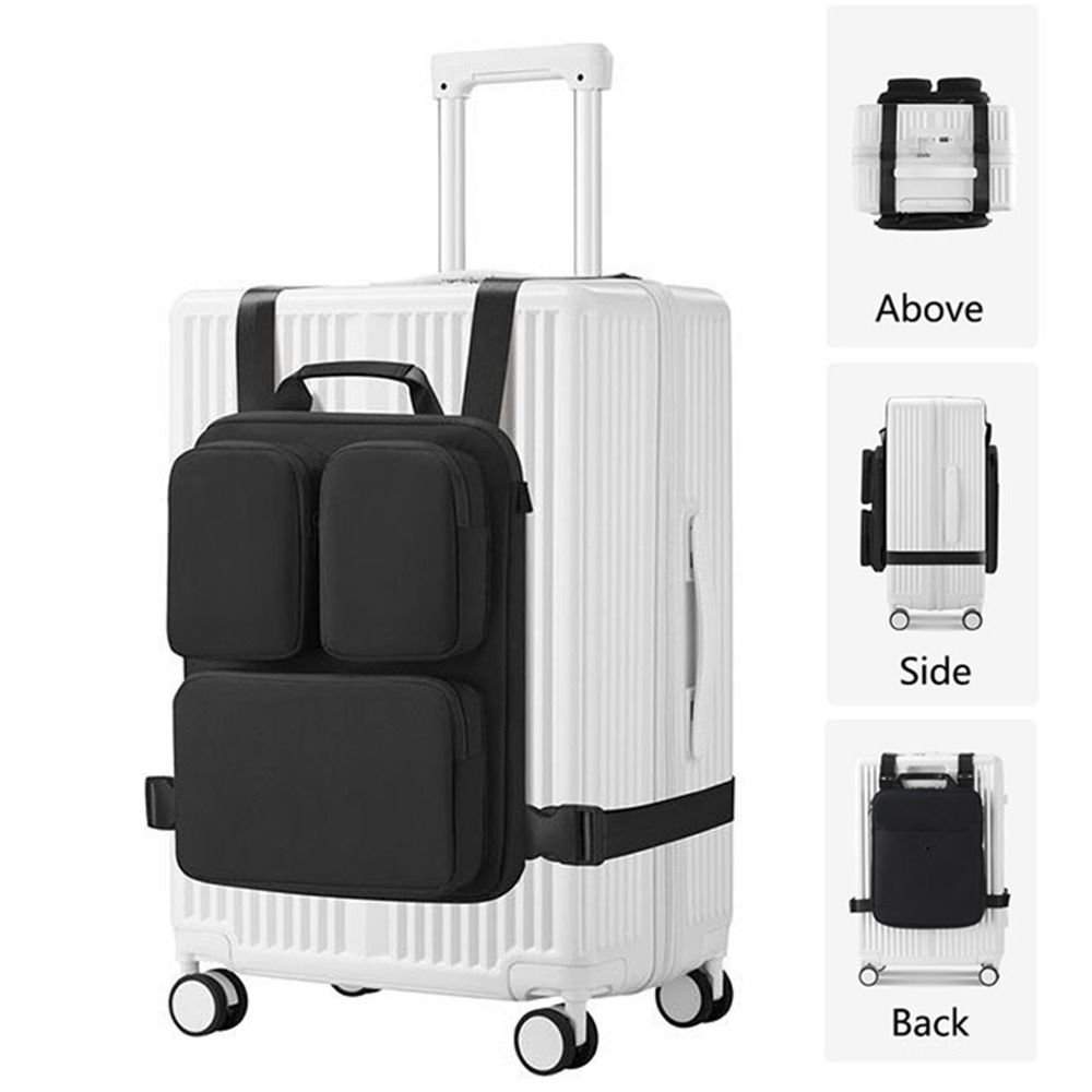 Large Capacity Boarding Case Hanging Bag Expansion Over Luggage Organizer for Suitcase  Clothes