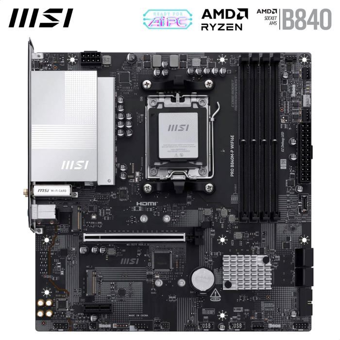 MSI PRO B840M-P WIFI6E