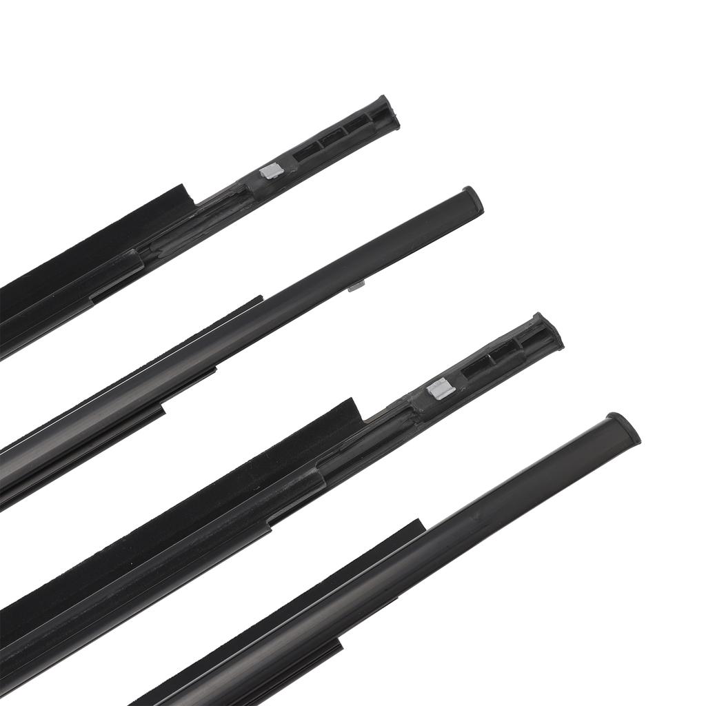 4 STÜCKE Türglasleiste Außen Dichtung für Toyota Yaris Schrägheck