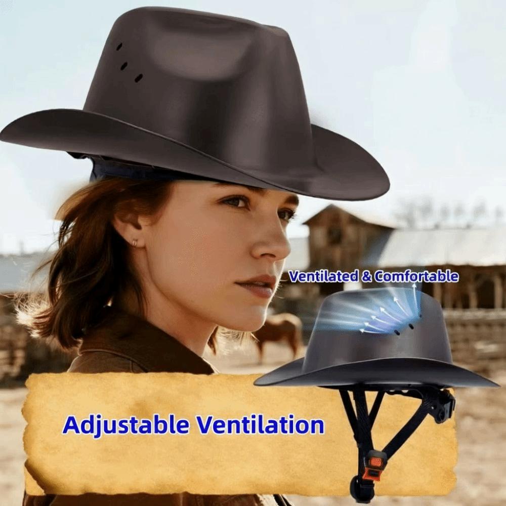 High-density Polyethylene Hard Hat Head Protection Full Brim Hard Hat Construction