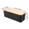 Cable Storage Box Power Board Wire Organizer Socket Strip Wire Case Computer Socket Organizer Home Cord Safety Storage Box
