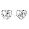 Heart Interwoven Earrings: Stylish Gift for Women & Friends