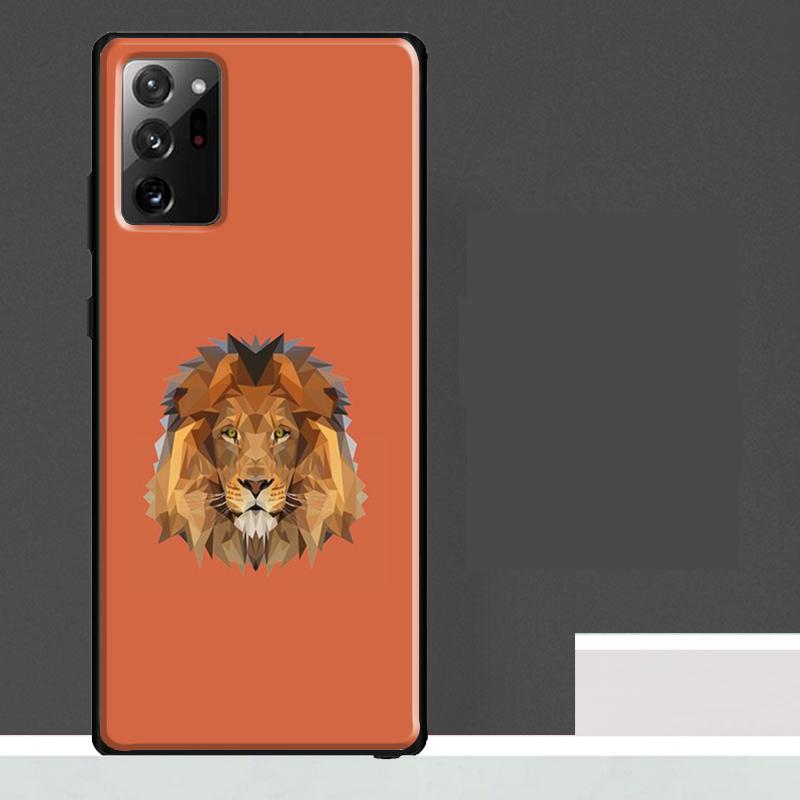 Lion Animal Case For Samsung Galaxy S25 S24 S23 Ultra S9 S10 S20 S21 S22 Plus S23 FE S25 FE Phone Cover