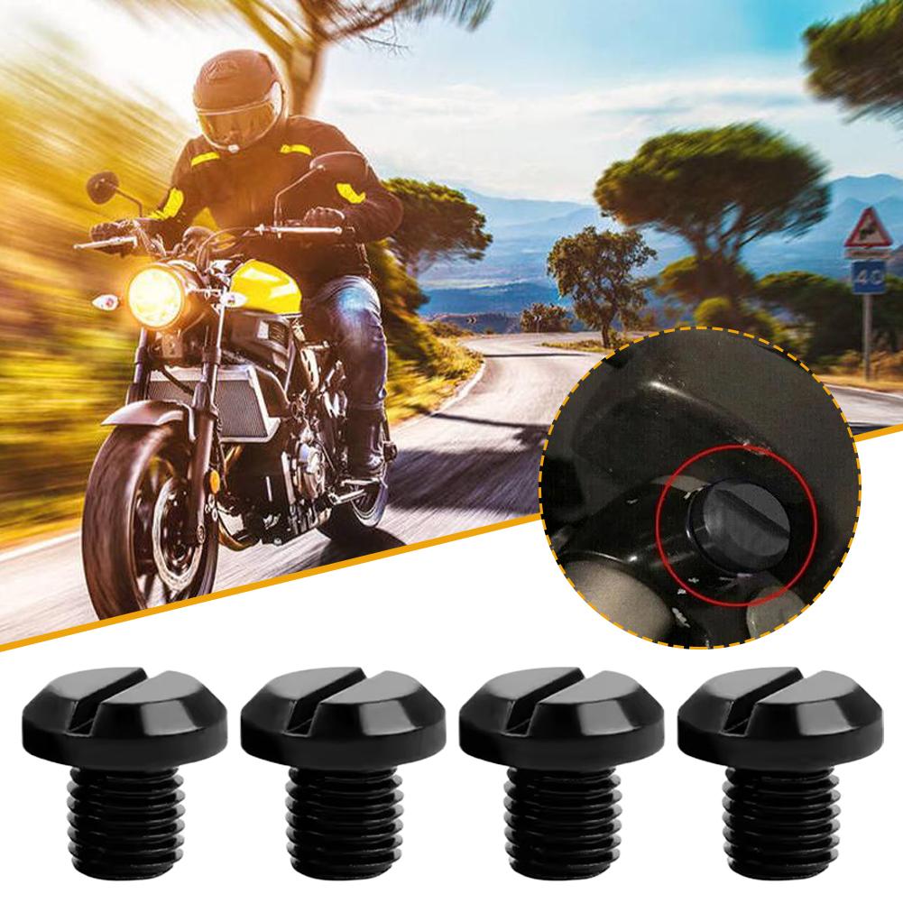 Motorcycle Rearview Mirror Hole Plug M8/m10 X 1.25 Screws Bolts Left Thread Mirror Caps Right Hole Rust Prevention Hand Z8i9