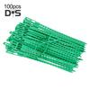 100 Pcs Reusable Plant Ties Adjustable Plant Twist Ties Self-locking Cable Ties for Indoor Outdoor Climbing Plants Cables Organization